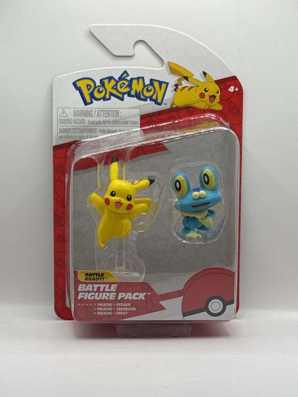 Pokemon Battle Figure Pack Pikachu and Froakie 2-Pack Jazwares